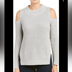 French connection women’s cold shoulder sweater size small